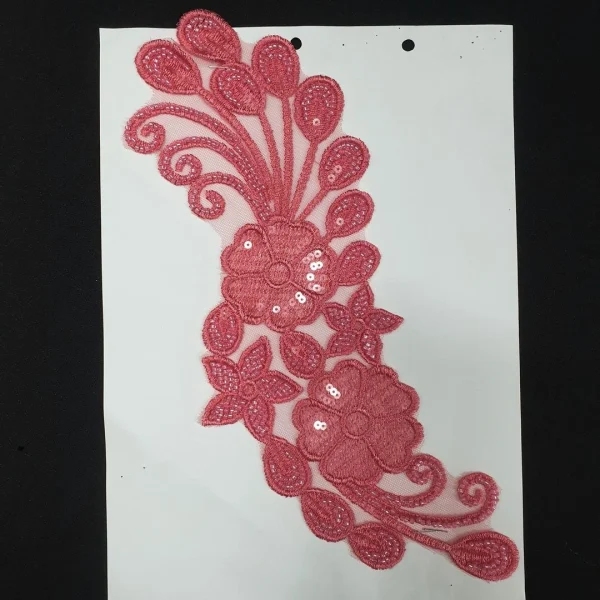 BEADED FANCY PATCH  GUAVA
