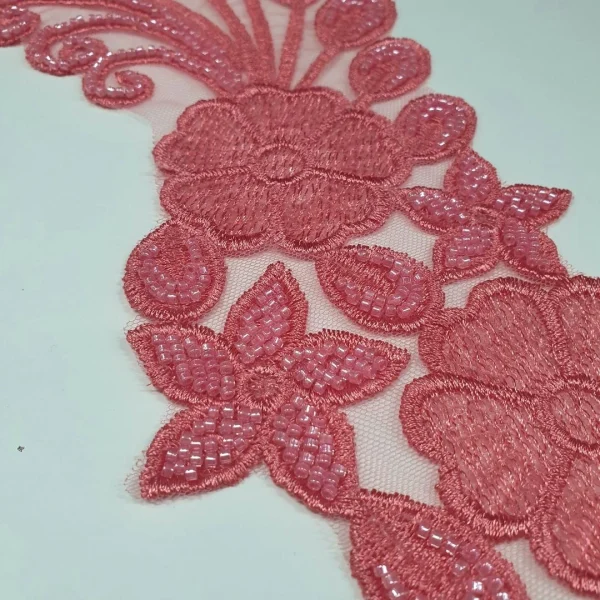BEADED FANCY PATCH  GUAVA