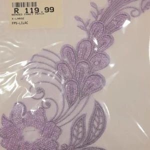BEADED FANCY PATCH  X-LARGE