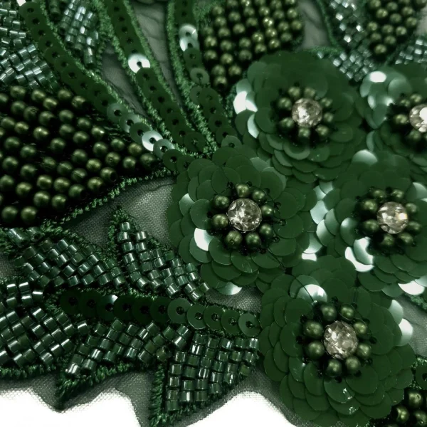 BEADED FANCY PATCH  BOTTLE