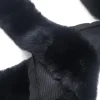 FUR TRIM BLACK