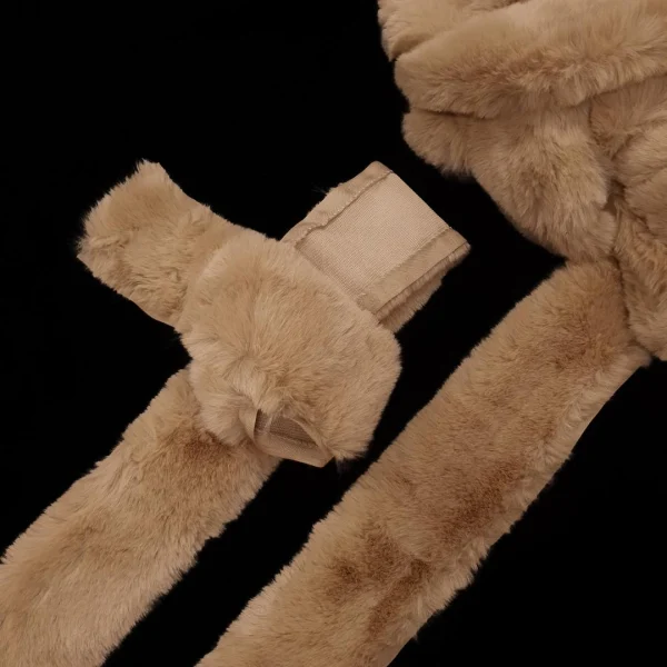 FUR TRIM LIGHT BEIGE