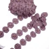 FLOWER TRIM LACE DIAMANTE DUSTY n DUSTY