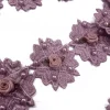FLOWER TRIM LACE DIAMANTE DUSTY n DUSTY