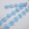 EMBORIDERED FLORAL 3D WITH BEADS POWDER
