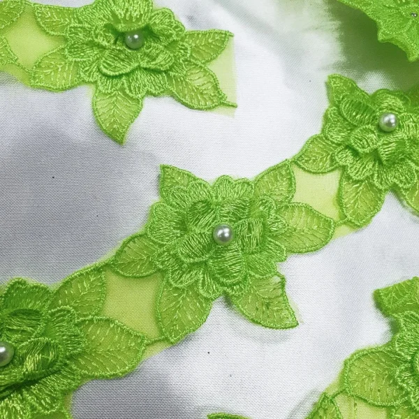 FLOWER 3D MED LIME