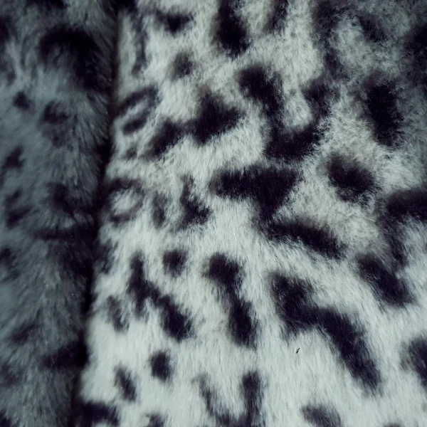 FUR PRINT(3119-6)-INGWE GREY