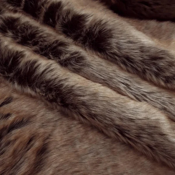 FUR PRINT HYENA(2) BROWN
