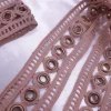 GUIP LACE  EYE-LET PINK