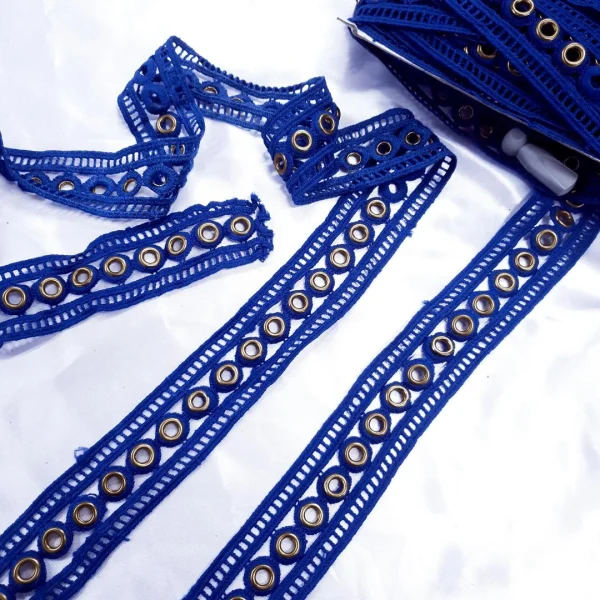 GUIP LACE  EYE-LET ROYAL