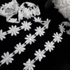 GUIPURE TRIM POMPOM (40677) WHITE