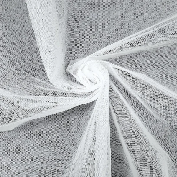 HORSE-HAIR TULLE WHITE