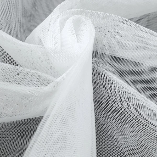 HORSE-HAIR TULLE WHITE