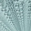 INDONESIAN LACE SMALL FLORAL  GRAY