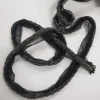YASMIN DELICATE BEADING ON TAPE MESH BLACK