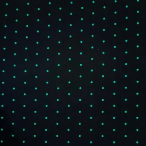 ITY PRINTED SMALL DOT NAVY and JADE