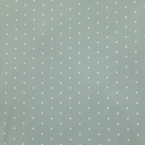 ITY PRINTED SMALL DOT SILVER and WHITE