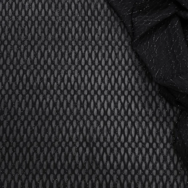ITY FUKURO LUREX  BURN-OUT BLACK