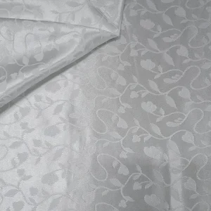 JACQUARD FLORAL WHITE