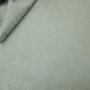 JACQUARD EMBOSSED LIGHT SAGE