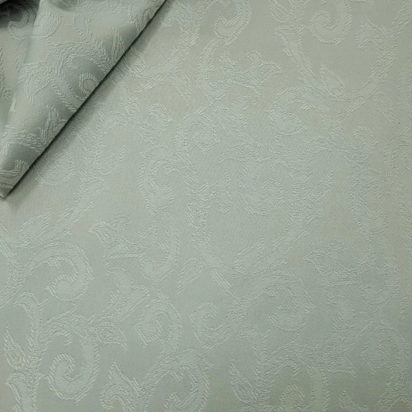 JACQUARD EMBOSSED LIGHT SAGE