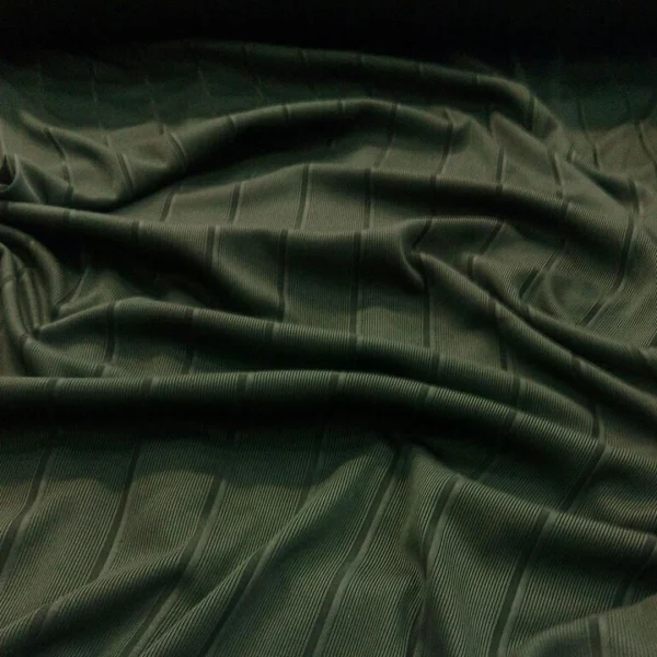 JAQUARD RIBBED OLIVE