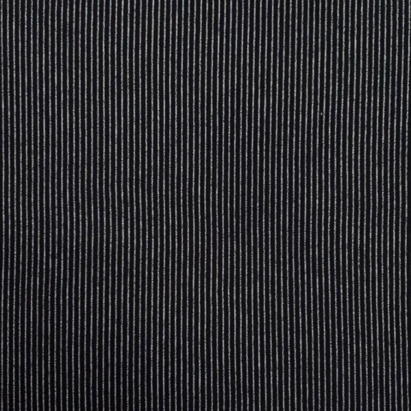 JERSEY KNIT STRIPE BLACK