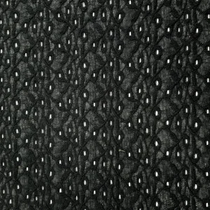 KNIT LAZORCUT EYELET(N920) BLACK