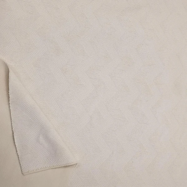 KNIT BONDED JACQUARD MILK