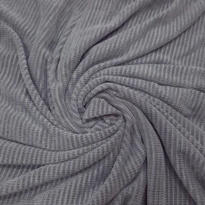 KNIT CHENNILE GRAY
