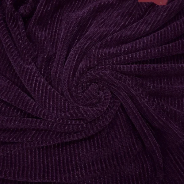 KNIT CHENNILE MAGENTA MRN