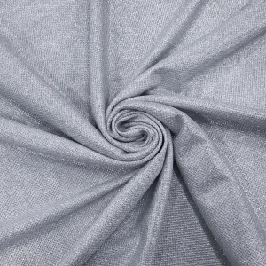 KNITTED SHIMMER-LUREX GLITTER SILVER
