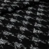KNITTED JACQUARD SPANDEX BLACK HOUNDSTOOTH