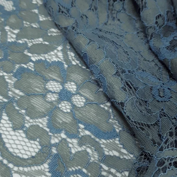 LACE CORDED 150CM BLUE-GREY