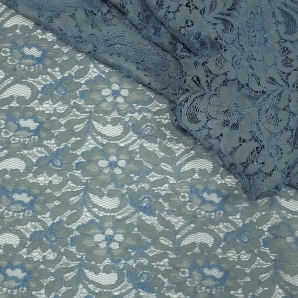 LACE CORDED 150CM BLUE-GREY