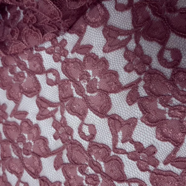 LACE CORDED 115CM MINK