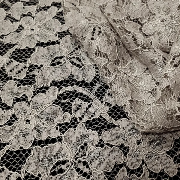 LACE CORDED 150CM STONE
