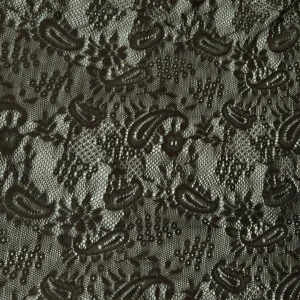 LACE CROCHET PAISLEY CHOCOLATE