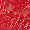 LACE CROCHET PAISLEY RED