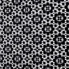 LACE  COTTON CROCHET LACE BLACK