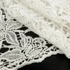 LACE GUIPURE FLORAL CREAM
