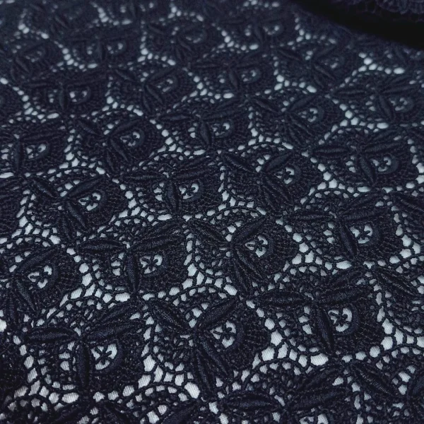 LACE GUIPURE BLACK
