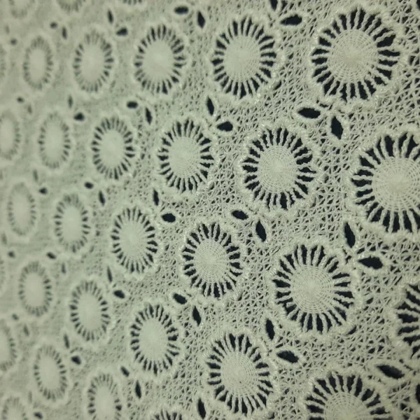 LACE GUIPURE CIRCLE IVORY