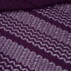 LACE JACQUARD HERINGBONE (2412)-EGGPLANT