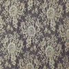 LACE  METALIC FLORAL BEIGE