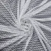 LACE  METALLIC SILVER LUREX EX ENGLAND
