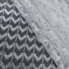 LACE  METALLIC SILVER LUREX EX ENGLAND