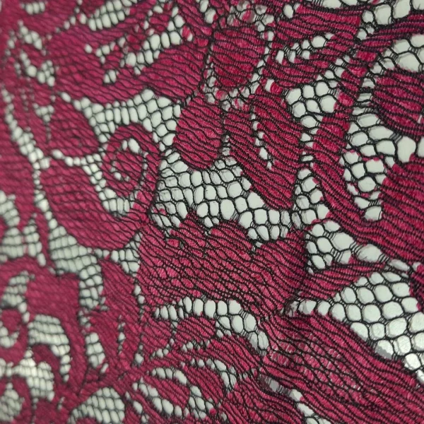 LACE TWO TONE MAGENTA