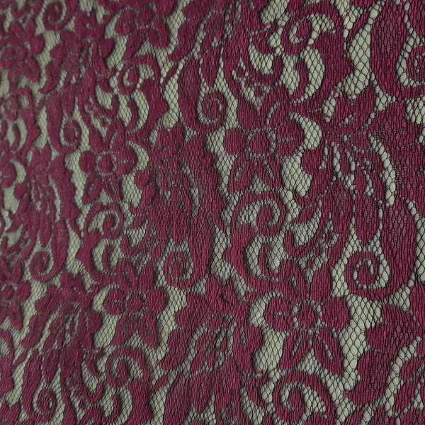 LACE TWO TONE MAGENTA