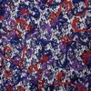 LACE TWO TONE WITH RIBBON EMBOSSING NAVY